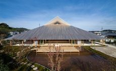 Best New Public Building winner Naoshima Hall, Japan. part of the Seto Inland Sea region