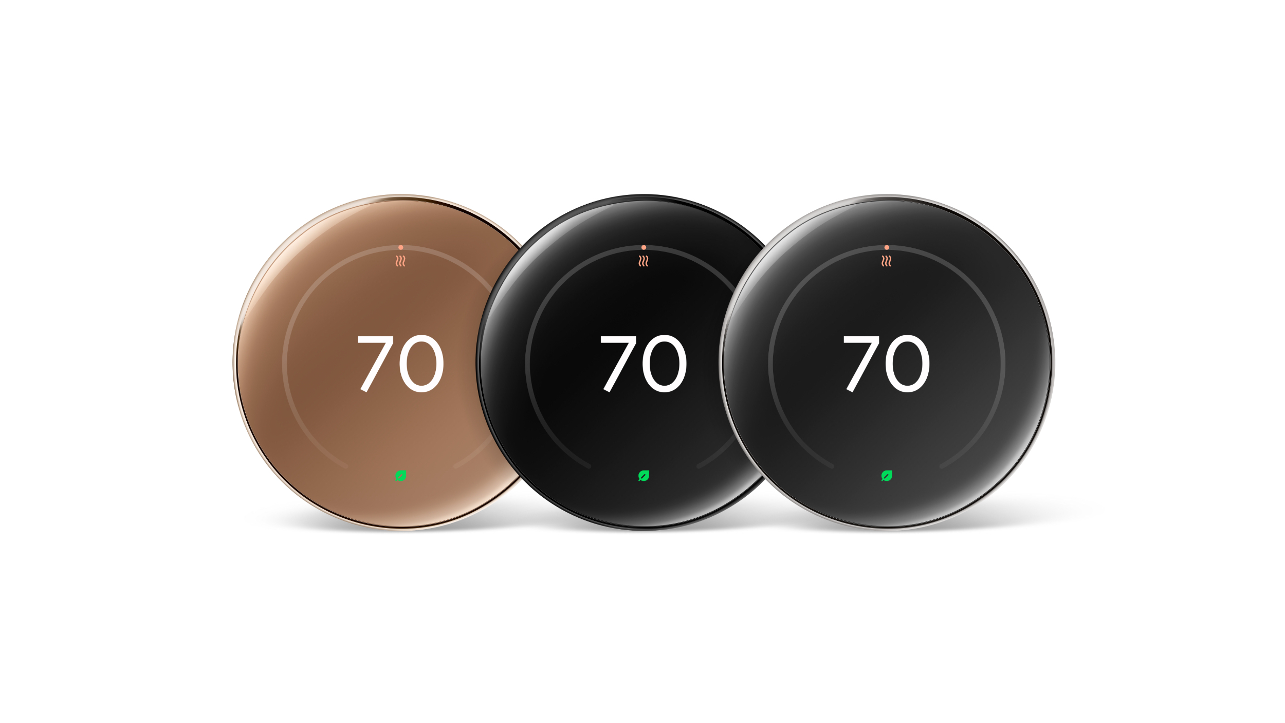 The new Nest Thermostat has a better display and you can personalize its home screen