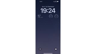 Different lock screen widget options in iOS 16