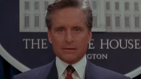Michael Douglas in The American President