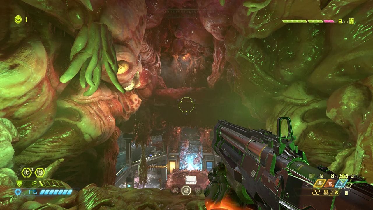 Doom Eternal Super Gore Nest Soldier (Shield) Toy