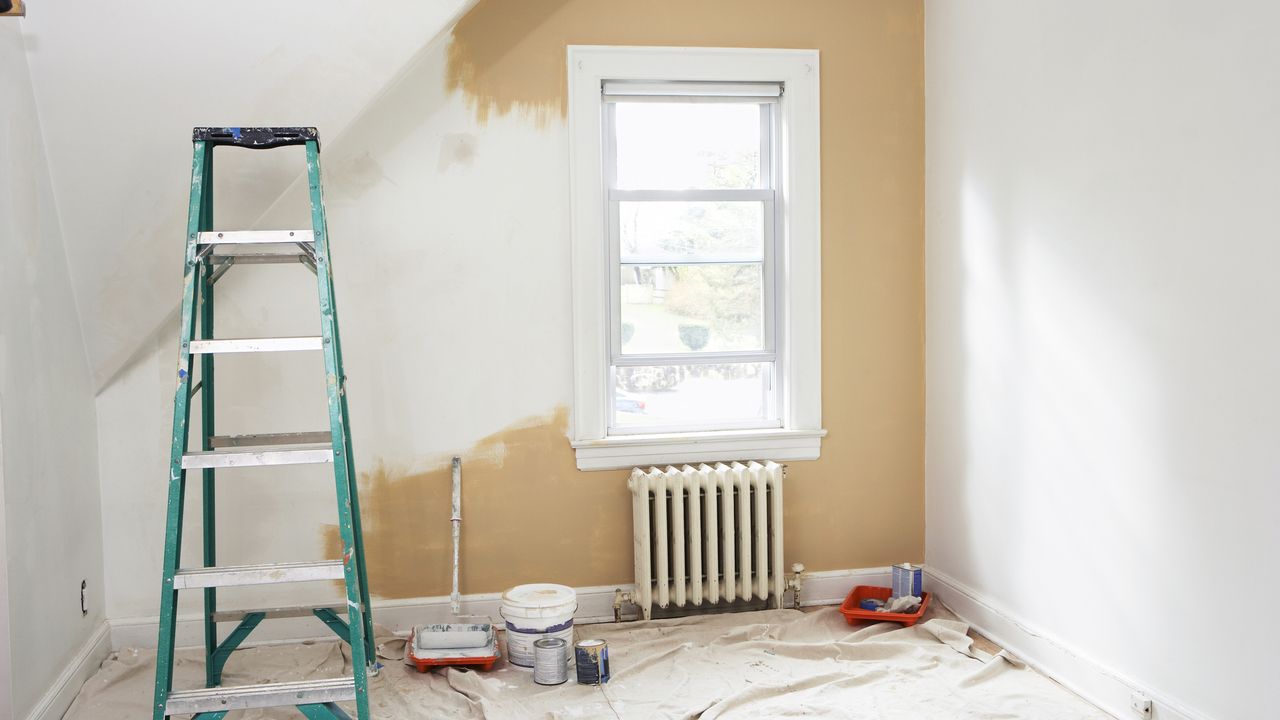 painting a room