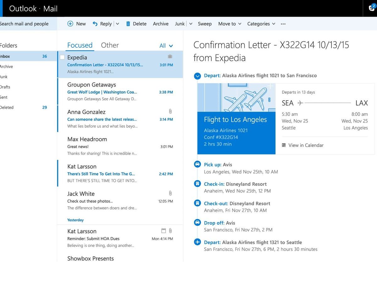 Microsoft is rolling out new travel and package tracking features for ...