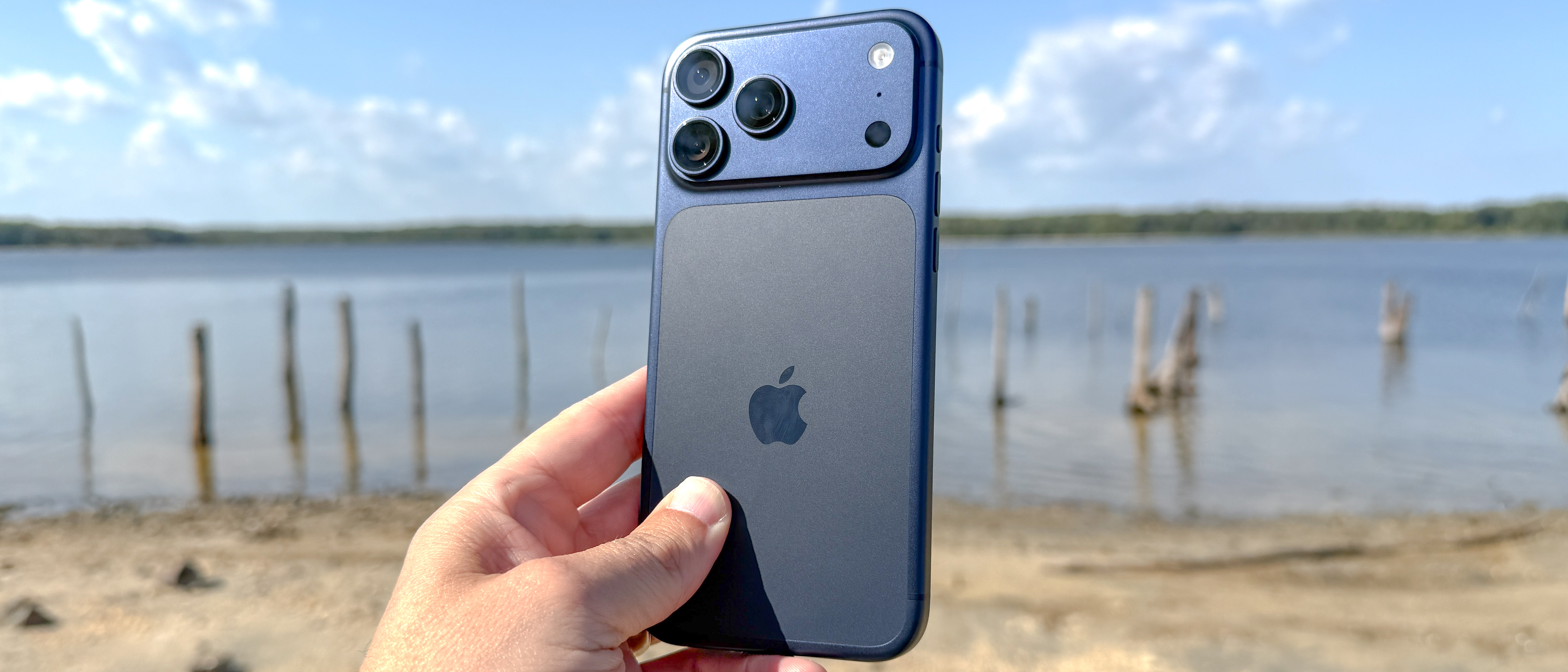 iPhone 17 Pro Max shown in hand