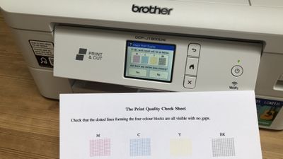 Brother DCP-J1800DW during our review process