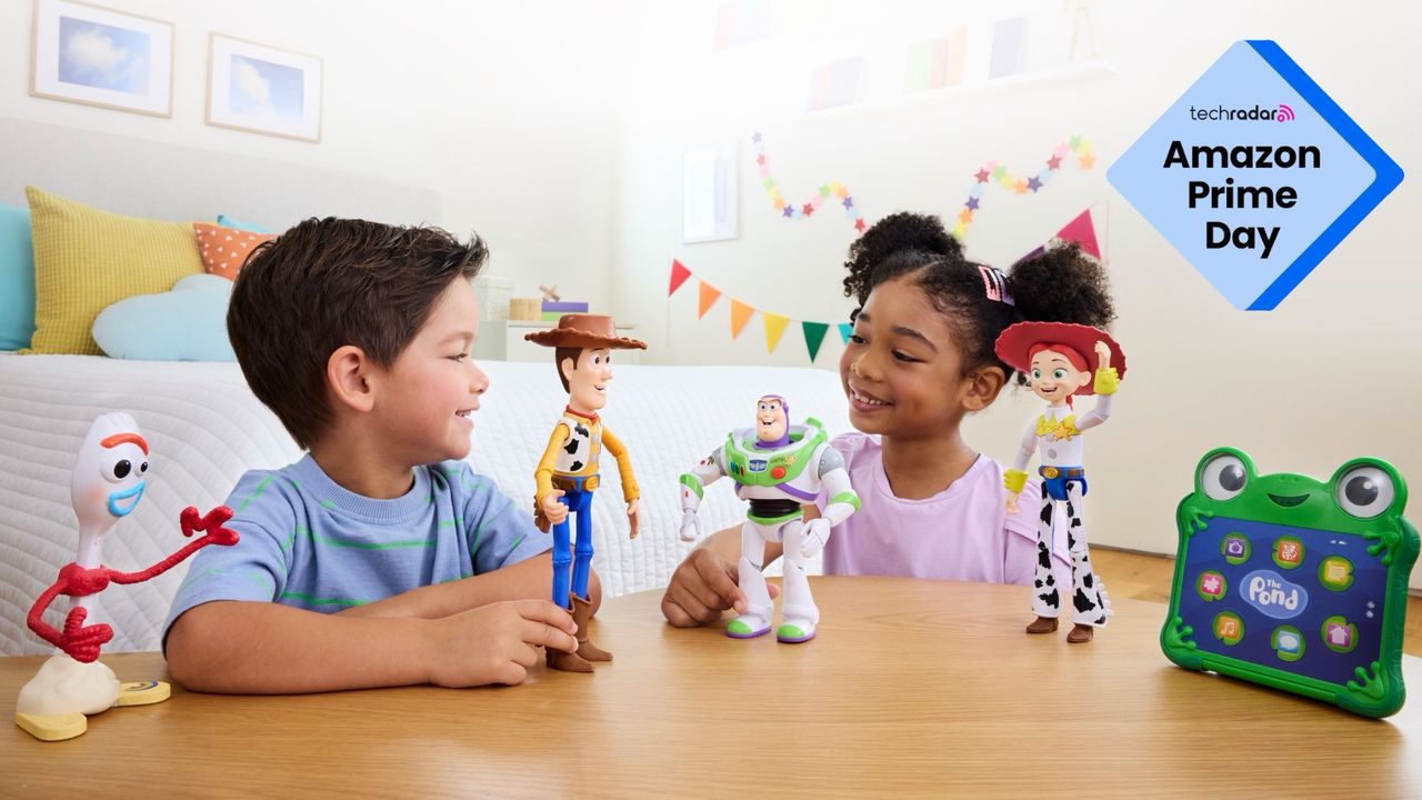 Toy Story 5 just hit theaters, but Mattel's interactive Buzz, Woody, and Jessie figures are already 54% off