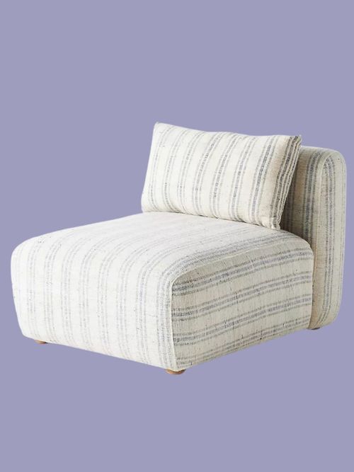 Boro Stripe Kori Modular Armless Chair
