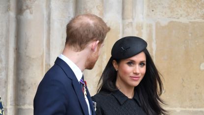 Prince Harry And Meghan Markle Attend Anzac Day Services