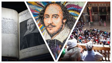 A selection of London landmarks related to William Shakespeare