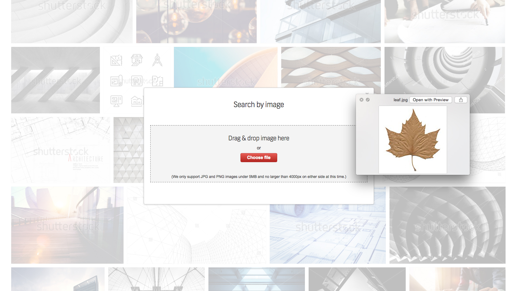 Got a low res image that you like? Find a similar one with image search