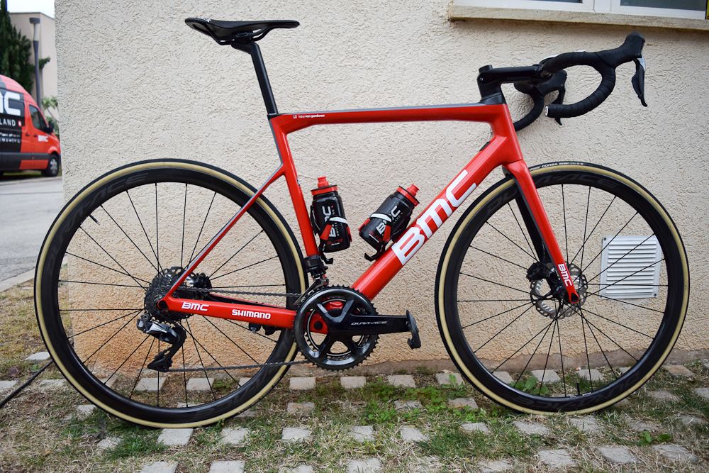2018年モデルBMC TEAM MACHINE SLR 01 Greg Van Avermaet's 2018 BMC Teammachine SLR01 Disc gallery