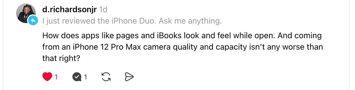 Apple iPhone Duo AMA