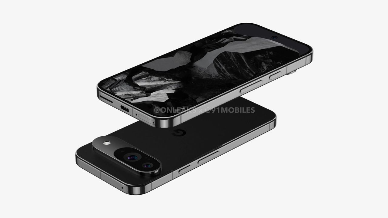 An alleged look at the base Pixel 9 model.
