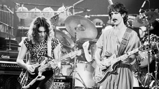 [L-R] Steve Vai and Frank Zappa