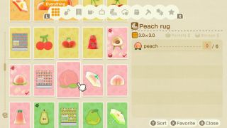 Animal Crossing New Horizons Fruit Crafting
