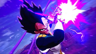 A screenshot of Vegeta in the upcoming PC game, Dragon Ball: Sparking! Zero. 