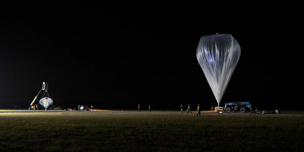 Neptune One prepares to launch.