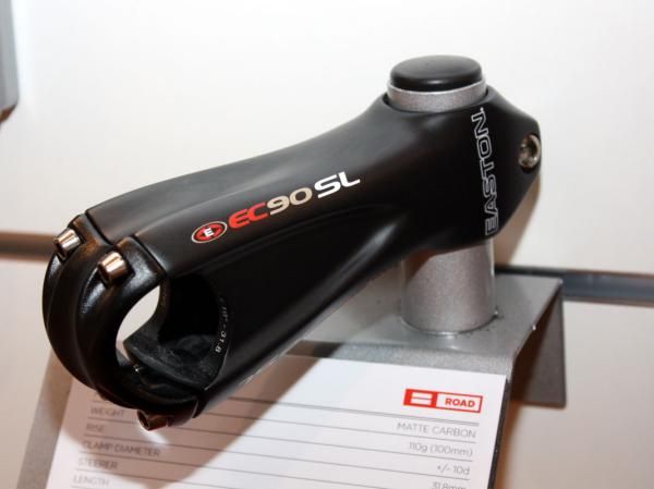 Easton's new EC90 SL carbon stem is claimed to weigh just 110g for a 100mm-long sample.