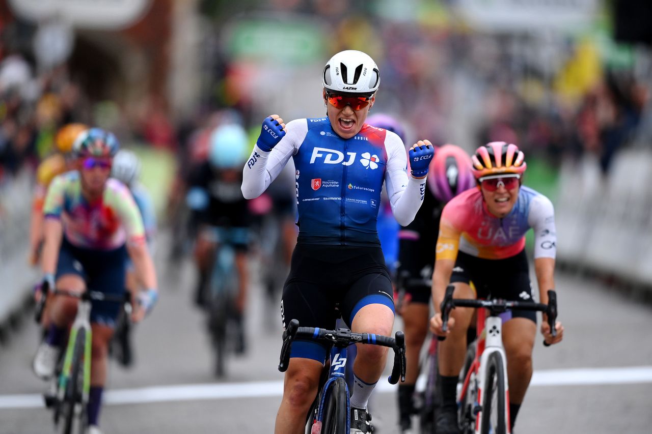 Clara Copponi wins stage one of the 2022 Women&#039;s Tour