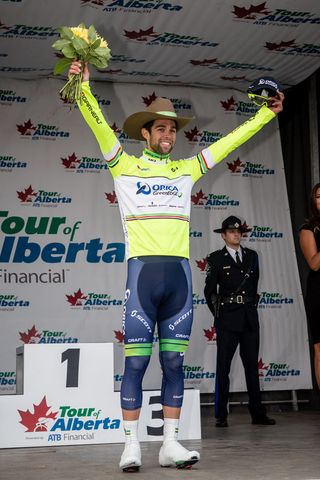 Michael Matthews (Orica-GreenEdge) moves into yellow after stage 2