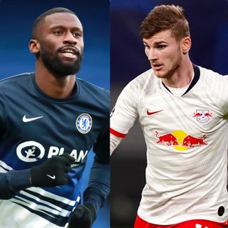 Toni Rudiger and Timo Werner