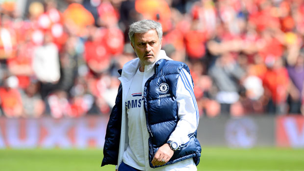 Jose Mourinho at Anfield