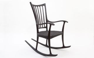 Scorched Oak Rocking Chair