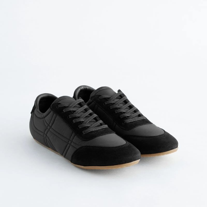 Suede-Detail Trainers cut out 