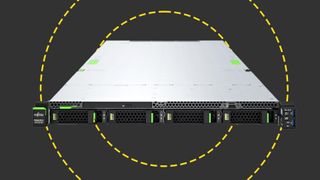 The Fujitsu Server Primergy RX2530 M7 on the ITPro background