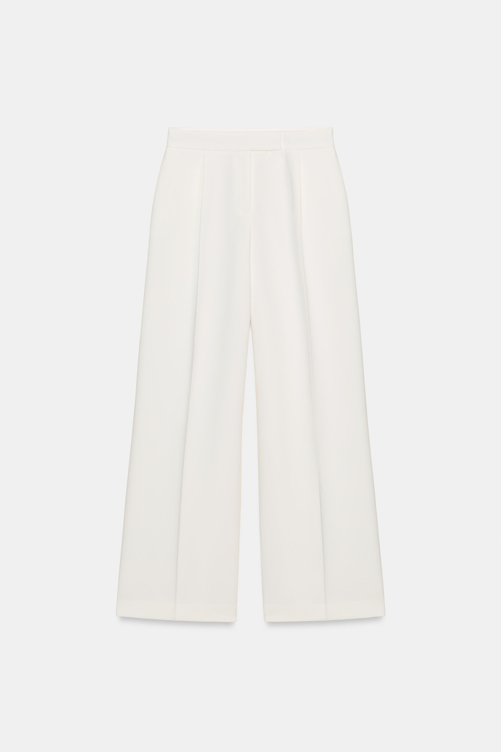 Pleated Wide Leg Pants
