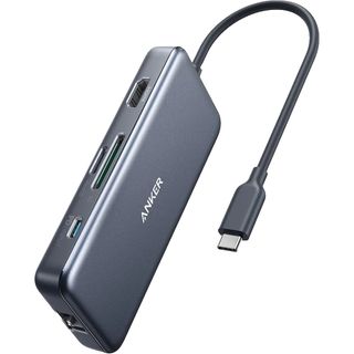 Anker USB C Hub Adapter, PowerExpand+ 7-in-1 USB C Hub square reco