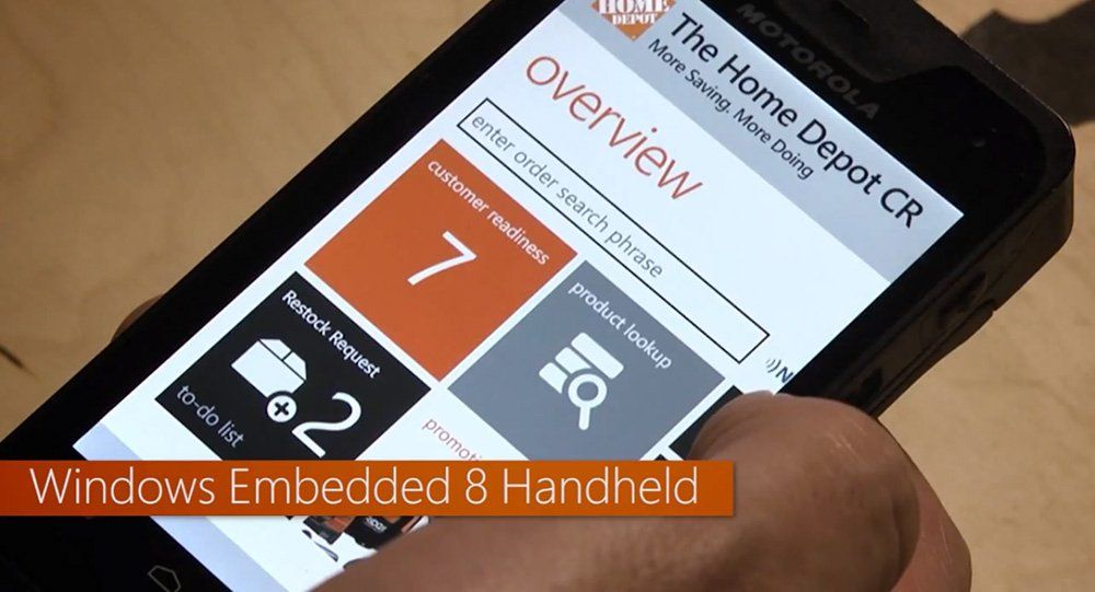 Microsoft to push Windows Embedded 8 Handheld into the realm of retail ...