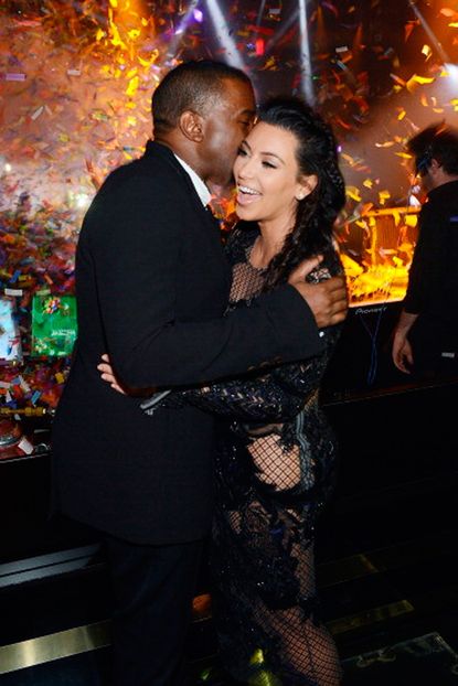 Kim Kardashian and Kanye West