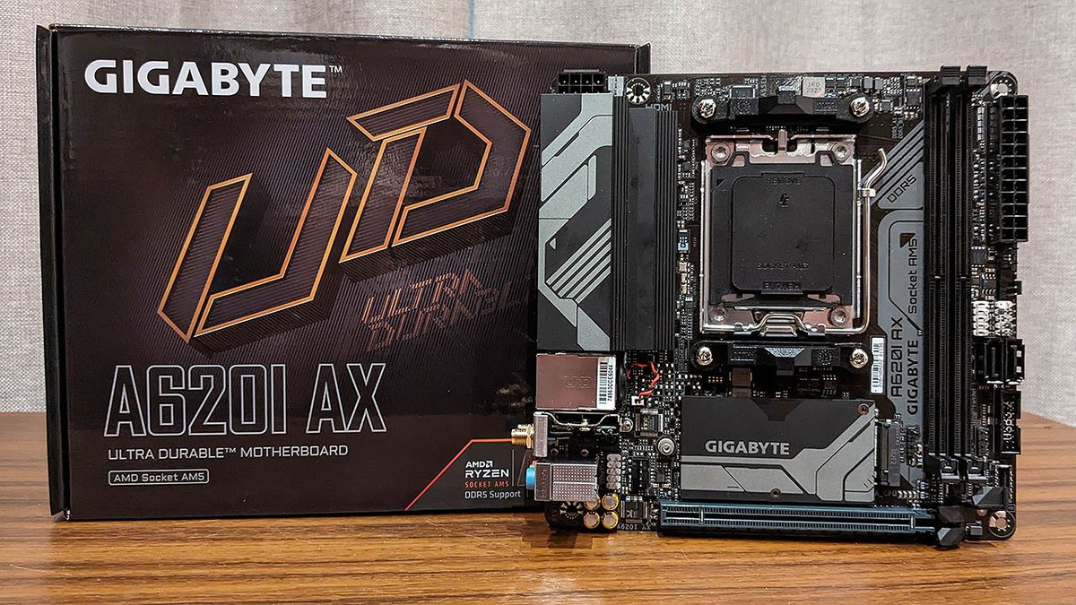 Gigabyte A620I AX motherboard review | PC Gamer