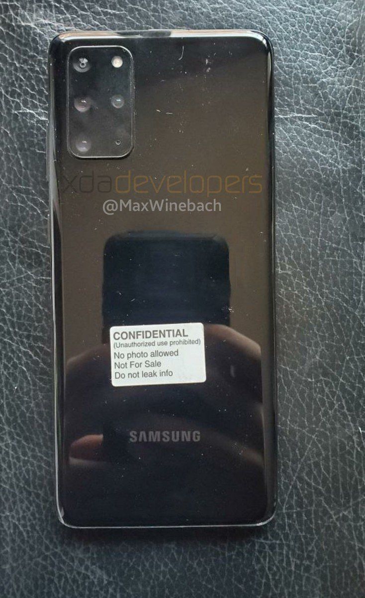 Galaxy S20+ back