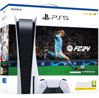 PlayStation 5 console + EA Sports FC 24: £539.99 £409.99 at PlayStation Direct
Save £130 -