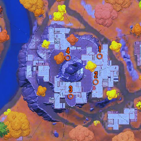 find golden artifacts near the spire find golden artifacts near the spire