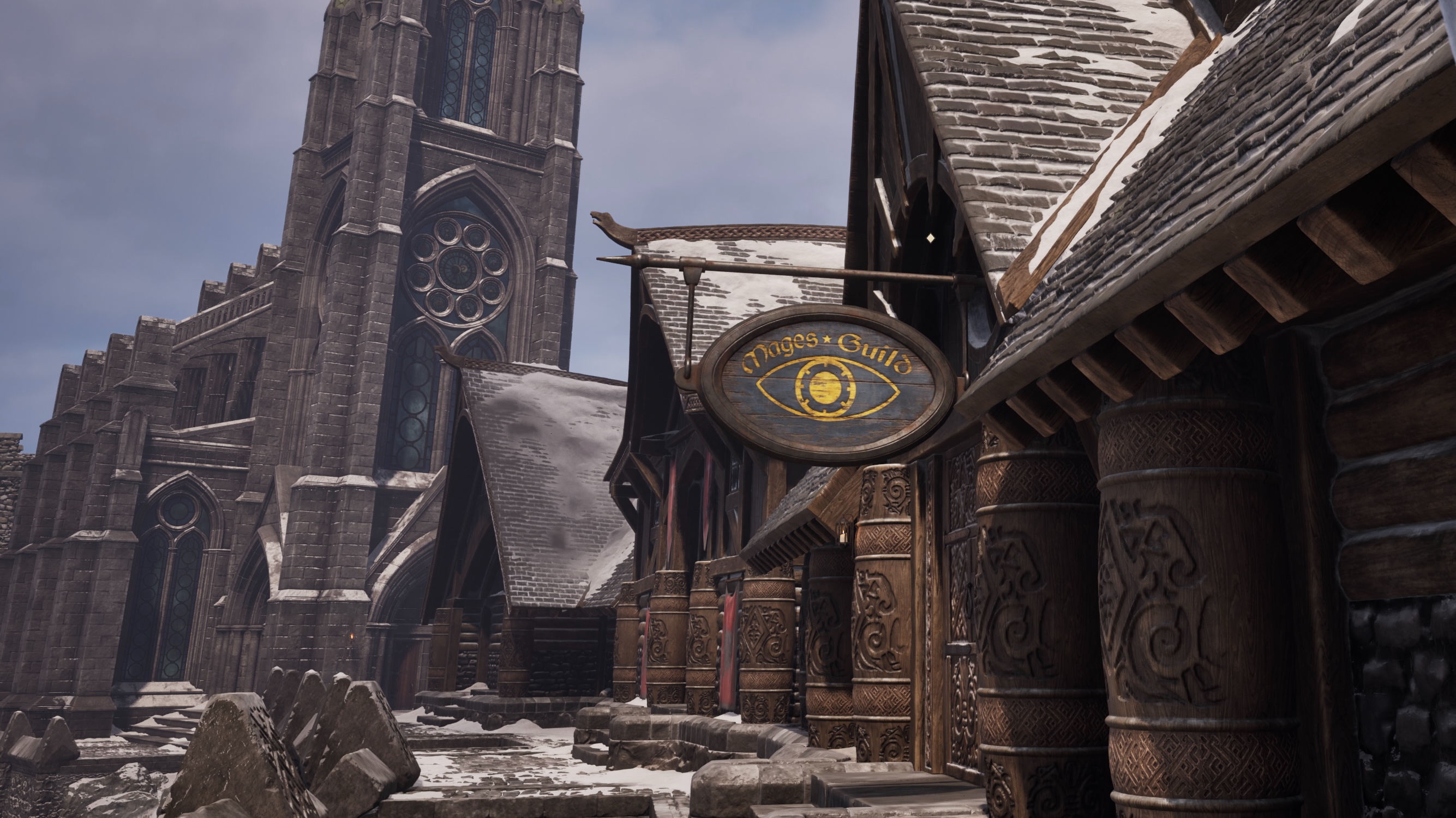 Oblivion Mages Guild in Bruma