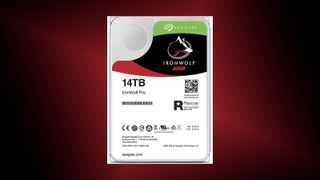 Seagate IronWolf Pro 14TB HDD hero image