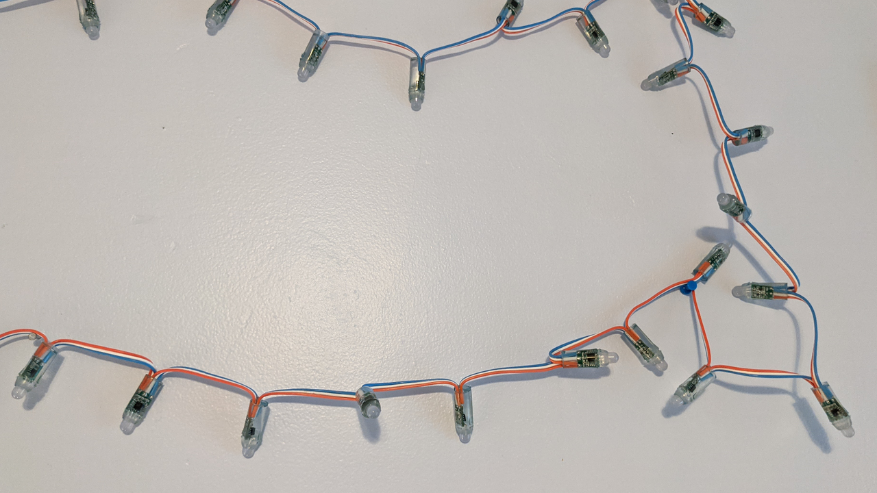 Xmas Lights From Stranger Things with Raspberry Pi