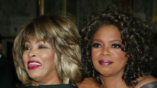 Tina Turner, Oprah Winfrey during “The Color Purple” Opening on Broadway at Broadway Theater in New York, New York, United States. (Photo by Sylvain Gaboury/FilmMagic)