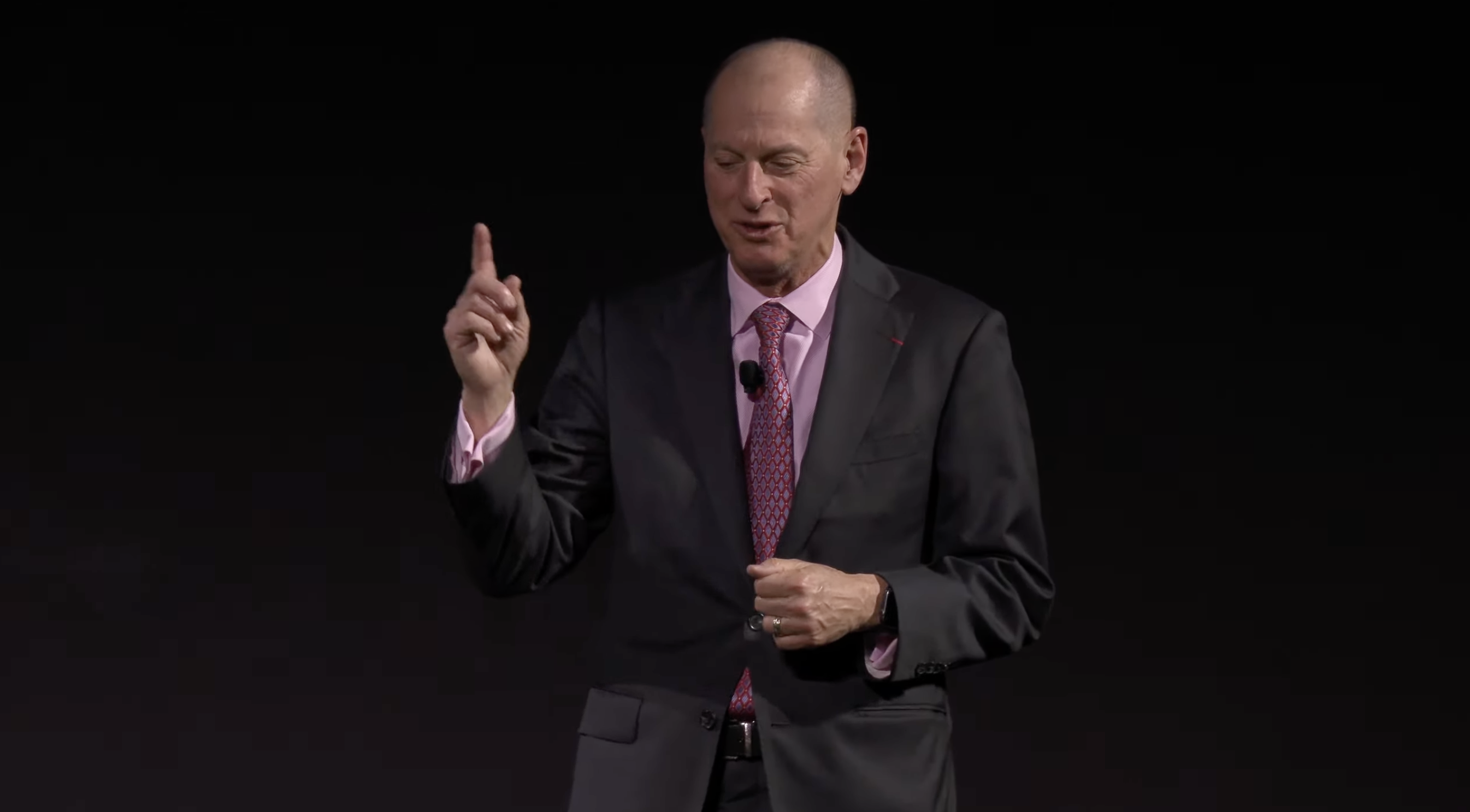 Gary Shapiro at Nvidia's CES 2025 keynote