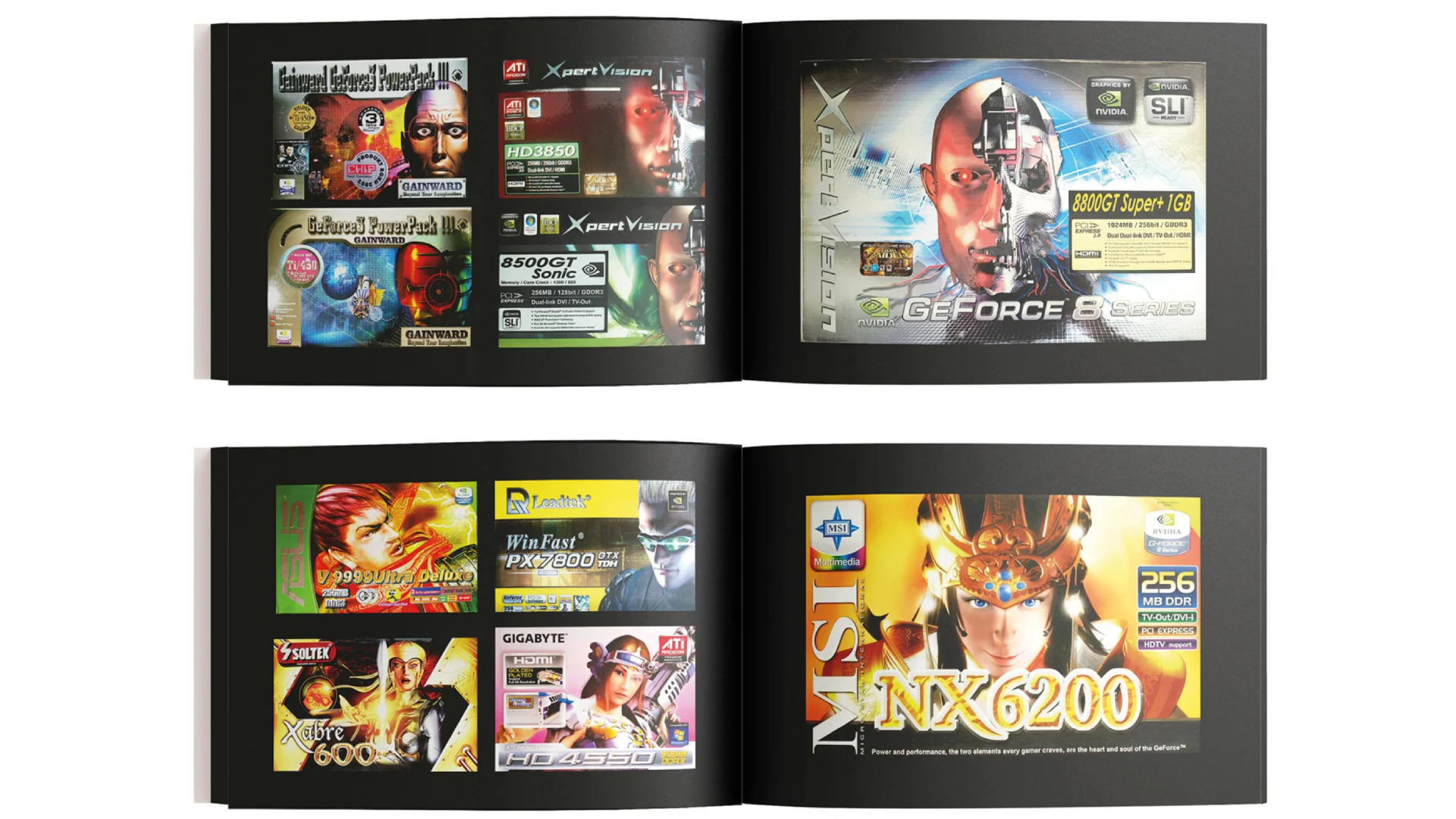 If you fondly remember the wonders of terrible graphics card box art like me, there’s now a book available with a collection of some of the greatest hits