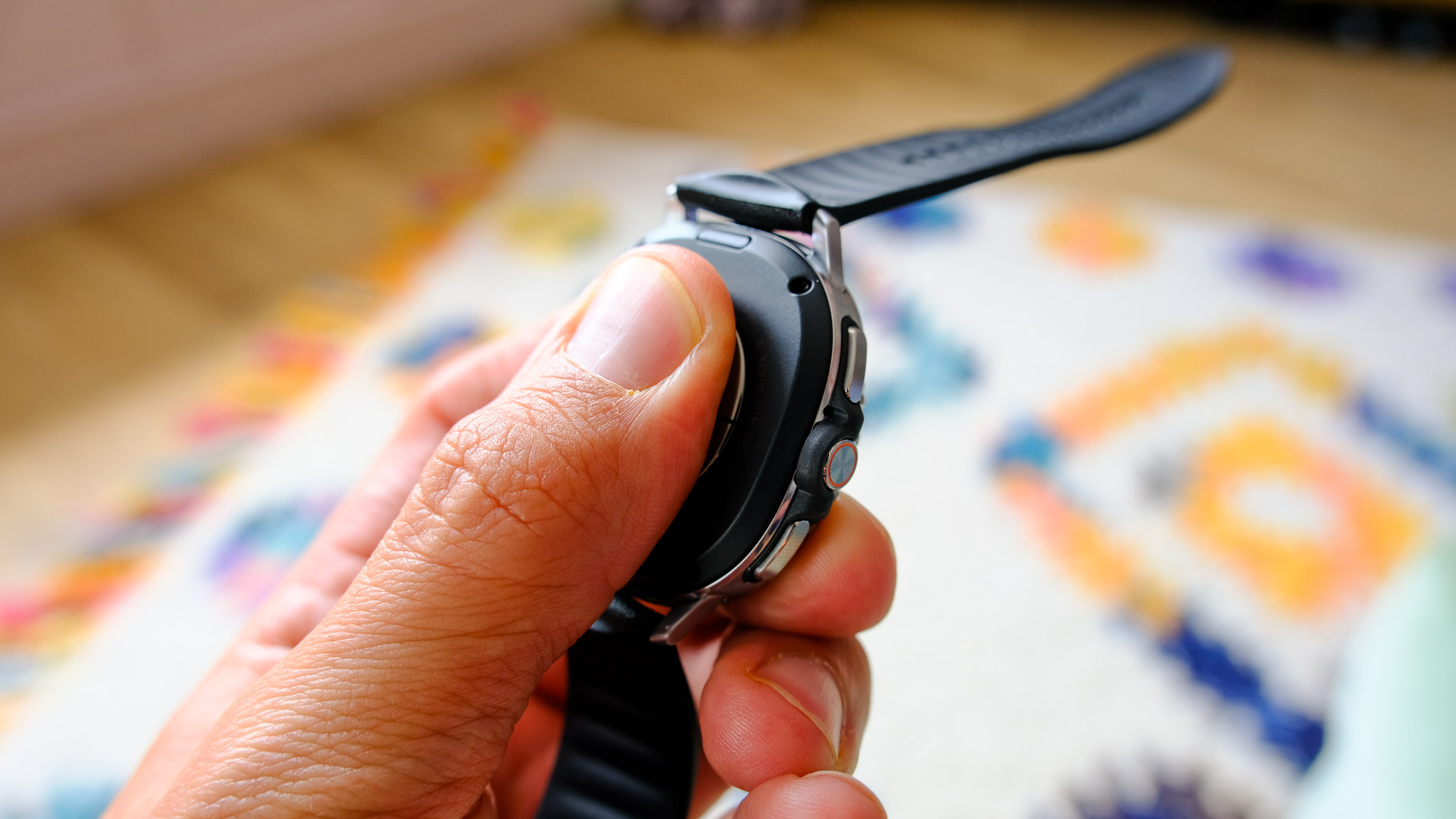 Samsung Galaxy Watch 8 Classic Antioxidant Index feature in use