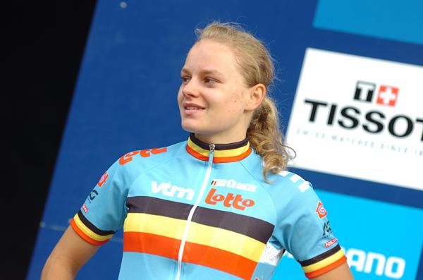 Belgian Jessy Druyts (Belgium) took the silver medal