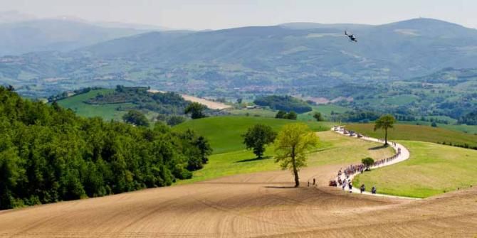 Italy's Marche region doesn't have the legendary status of Tuscany or Umbria, but there's a reason the Giro returns year after year - it's beautiful and hard.