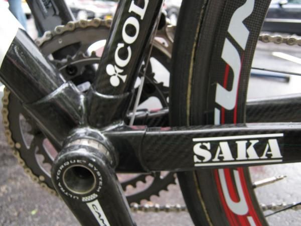 The solid bottom bracket area of the C59