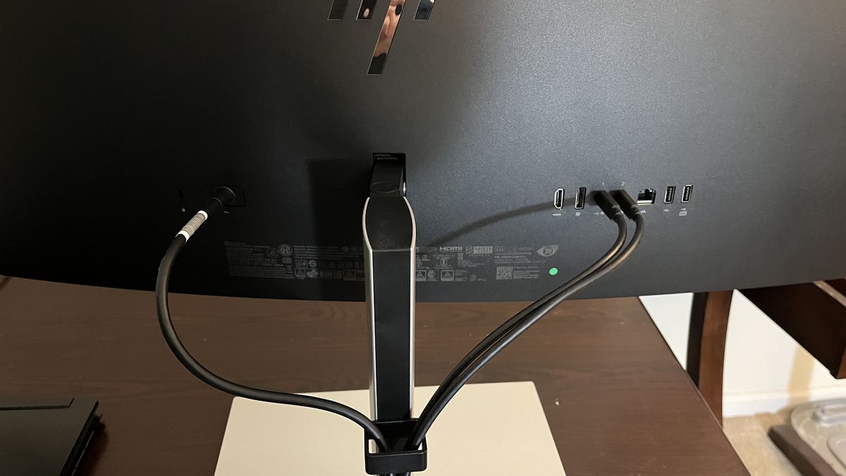 HP E45C G5 cable management