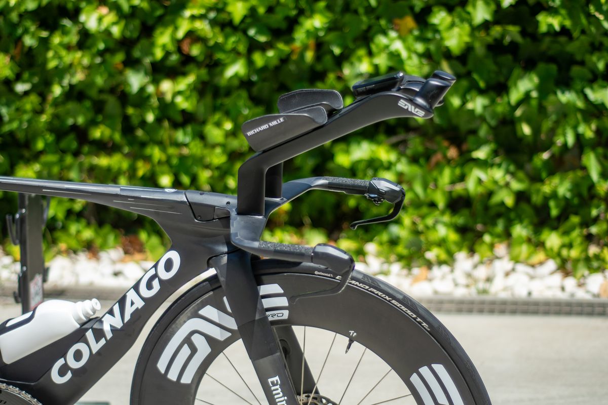 Tadej Pogačar's Colnago TT2 Tour de France time trial bike