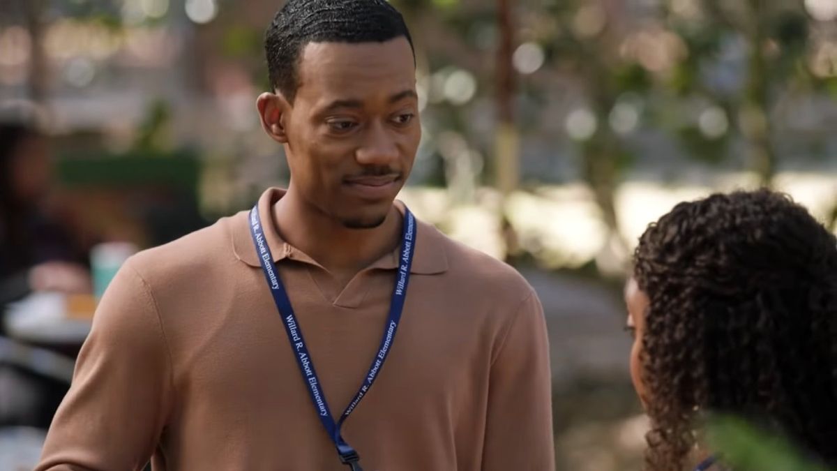 Tyler James Williams as Gregory on Abbott Elementary